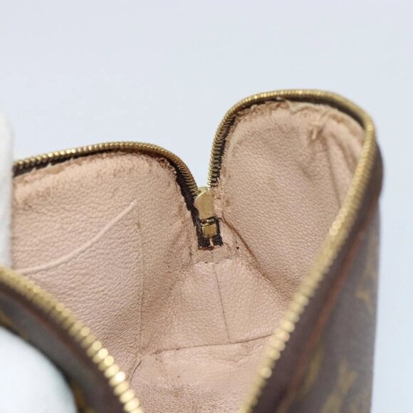 LOUIS VUITTON Monogram Pochette Cosmetic PM Pouch M43998 LV Auth BA8901 - Picture 12 of 16